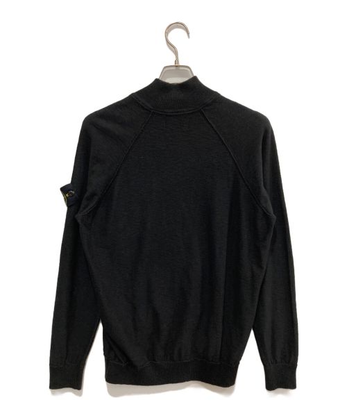 STONE ISLAND（ストーンアイランド）STONE ISLAND (ストーンアイランド) ドライバーズニット ブラック サイズ:Lの古着・服飾アイテム