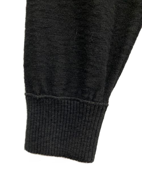 STONE ISLAND（ストーンアイランド）STONE ISLAND (ストーンアイランド) ドライバーズニット ブラック サイズ:Lの古着・服飾アイテム