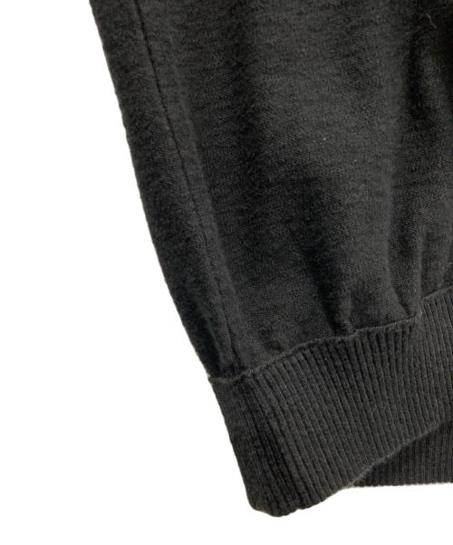 STONE ISLAND（ストーンアイランド）STONE ISLAND (ストーンアイランド) ドライバーズニット ブラック サイズ:Lの古着・服飾アイテム