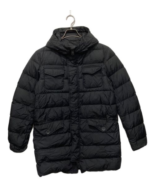 HERNO（ヘルノ）HERNO (ヘルノ) POLAR TECH 4ポケットフードダウンジャケット ブラック サイズ:48の古着・服飾アイテム