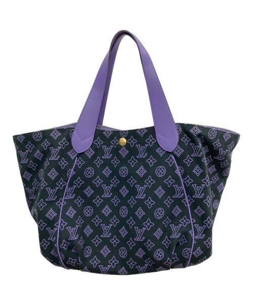 LOUIS VUITTON（ルイ ヴィトン）LOUIS VUITTON (ルイ ヴィトン) カバ イパネマ PM ブラック×パープルの古着・服飾アイテム