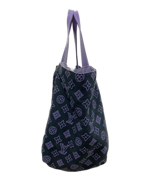 LOUIS VUITTON（ルイ ヴィトン）LOUIS VUITTON (ルイ ヴィトン) カバ イパネマ PM ブラック×パープルの古着・服飾アイテム