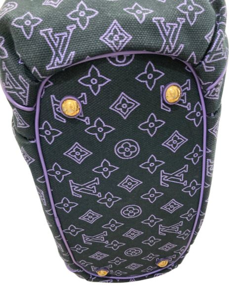 LOUIS VUITTON（ルイ ヴィトン）LOUIS VUITTON (ルイ ヴィトン) カバ イパネマ PM ブラック×パープルの古着・服飾アイテム