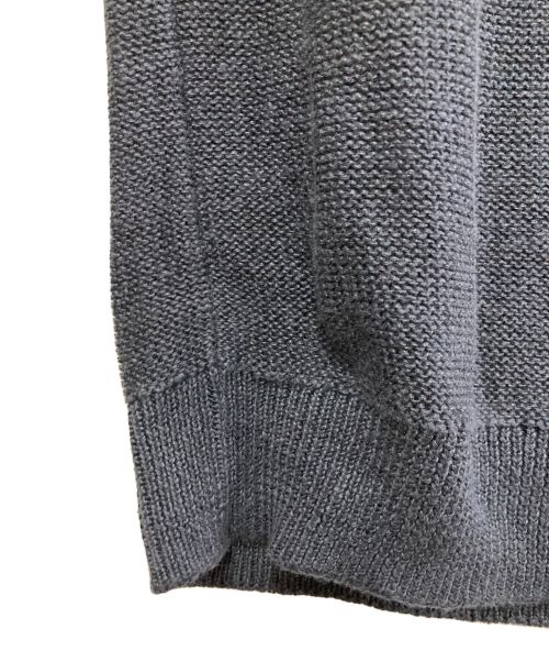 theory（セオリー）theory (セオリー) エルボーパッチクルーネックプルオーバー ネイビー サイズ:Sの古着・服飾アイテム