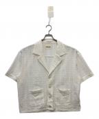 SEEKSOLEシークソール）の古着「シアーオープンカラーシャツ」｜ホワイト