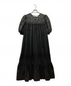 CHESTYチェスティ）の古着「切替ワンピース」｜ブラック