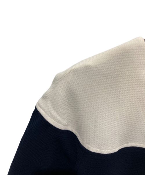 FOXY NEW YORK（フォクシーニューヨーク）FOXY NEW YORK (フォクシーニューヨーク) カットソーワンピース ホワイト×ネイビー サイズ:不明の古着・服飾アイテム