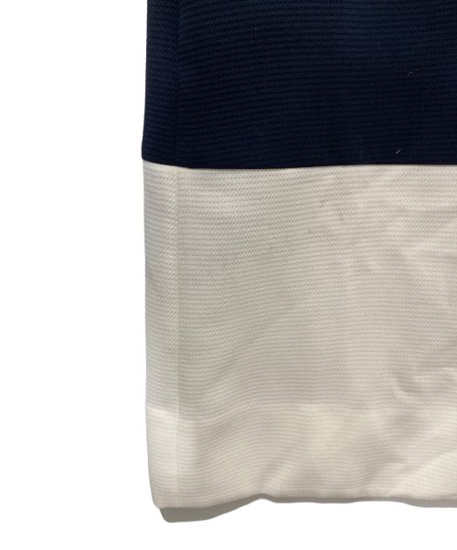 FOXY NEW YORK（フォクシーニューヨーク）FOXY NEW YORK (フォクシーニューヨーク) カットソーワンピース ホワイト×ネイビー サイズ:不明の古着・服飾アイテム