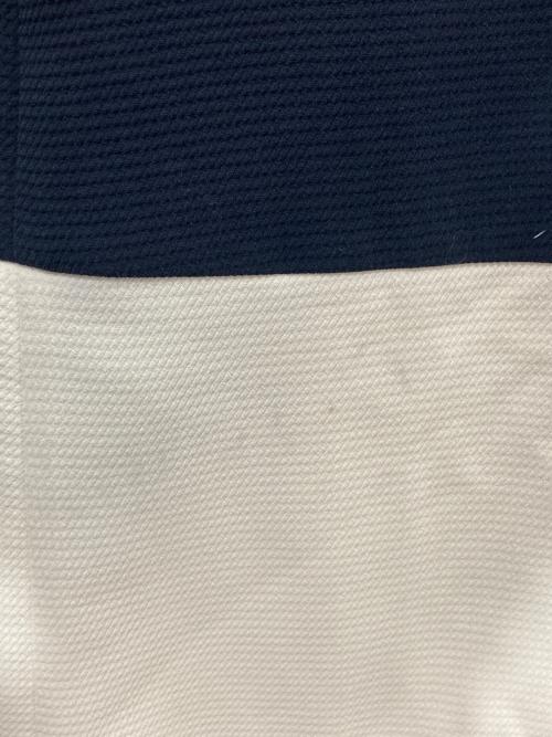 FOXY NEW YORK（フォクシーニューヨーク）FOXY NEW YORK (フォクシーニューヨーク) カットソーワンピース ホワイト×ネイビー サイズ:不明の古着・服飾アイテム