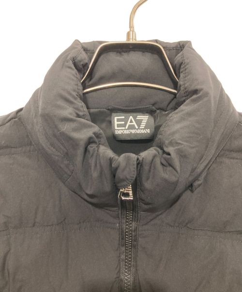 EA7（イーエーセブン）EA7 (イーエーセブン) ダウンジャケット ブラック サイズ:Sの古着・服飾アイテム