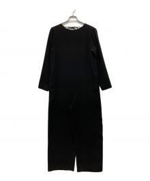 Whim Gazette（ウィムガゼット）の古着「ソアパールコンパクトジャンプスーツ」｜ブラック