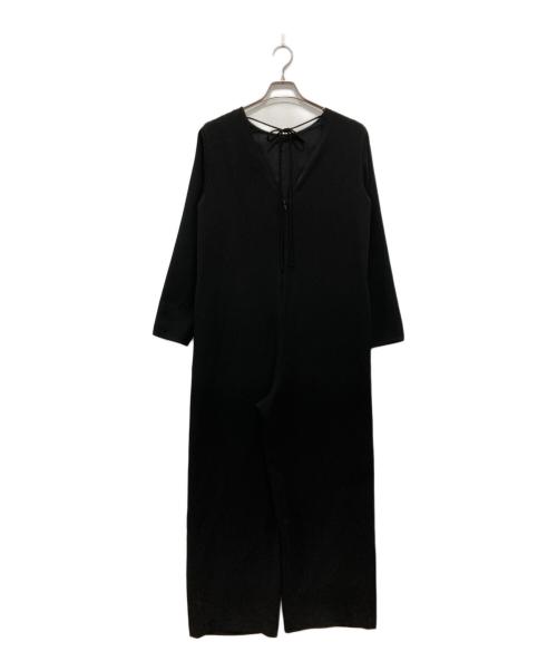 Whim Gazette（ウィムガゼット）Whim Gazette (ウィムガゼット) ソアパールコンパクトジャンプスーツ ブラック サイズ:Freeの古着・服飾アイテム