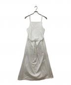 LEE×Ameriリー×アメリ）の古着「デニムキャミソールドレス」｜ホワイト