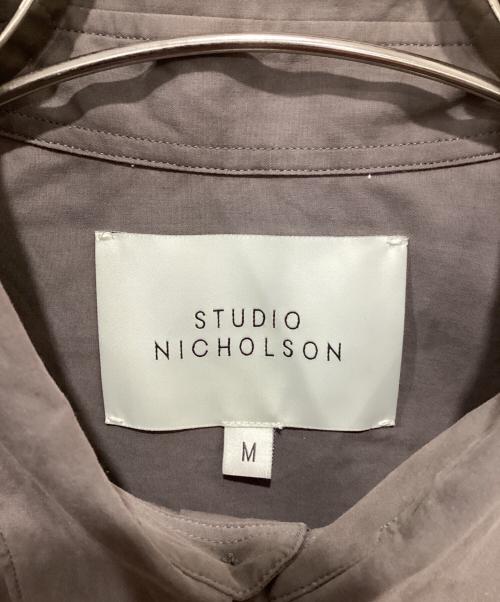 STUDIO NICHOLSON（スタジオ ニコルソン）STUDIO NICHOLSON (スタジオ ニコルソン) 半袖シャツ グレー サイズ:Mの古着・服飾アイテム