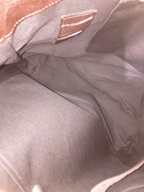 PORTER（ポーター）PORTER (ポーター) UNCERTAIN (フタシカナモノ) GUITAR STRAP TOTE BAG/トートバッグ ブラウンの古着・服飾アイテム