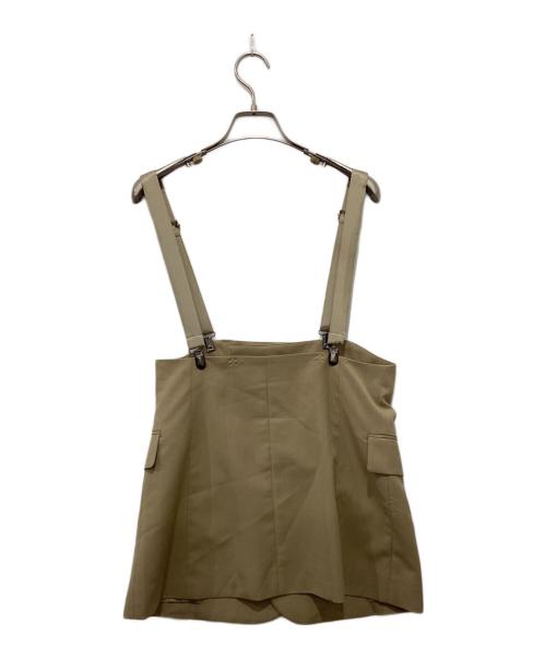 Ameri（アメリ）Ameri (アメリ) サスペンダーセットアップ ベージュ サイズ:Sの古着・服飾アイテム