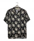 GUCCIグッチ）の古着「GGスタープリントシャツ」｜ブラック