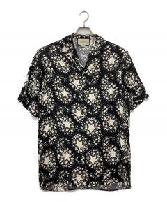 中古・古着通販】GUCCI (グッチ) GGスタープリントシャツ ブラック