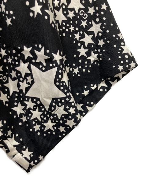 GUCCI（グッチ）GUCCI (グッチ) GGスタープリントシャツ ブラック サイズ:44の古着・服飾アイテム