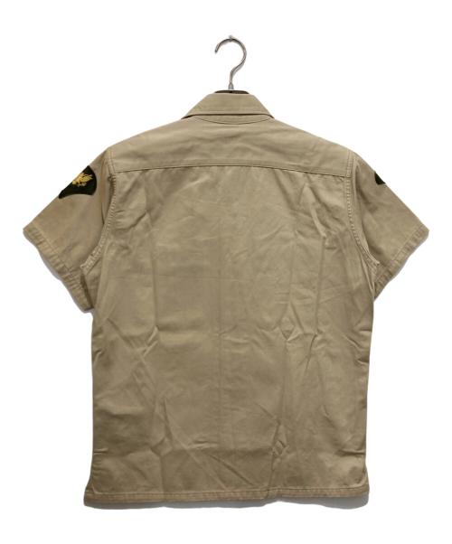 THE REAL McCOY'S（ザ・リアルマッコイズ）THE REAL McCOY'S (ザ・リアルマッコイズ) 半袖シャツ ベージュ サイズ:15 1/2-33の古着・服飾アイテム