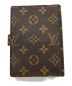 LOUIS VUITTON (ルイ ヴィトン) アジェンダ MM ブラウン：12000円