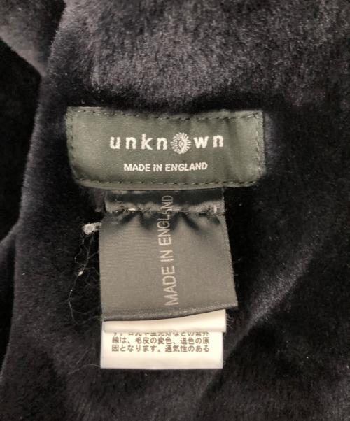 unknown（アンノウン）unknown (アンノウン) ムートンコート ネイビー サイズ:記載なしの為実寸参照の古着・服飾アイテム