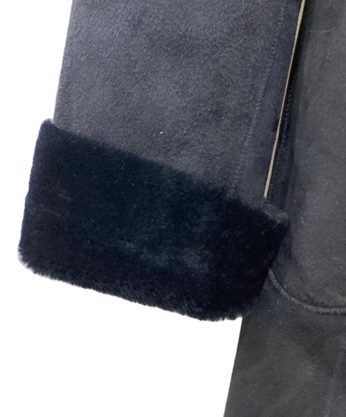 unknown（アンノウン）unknown (アンノウン) ムートンコート ネイビー サイズ:記載なしの為実寸参照の古着・服飾アイテム