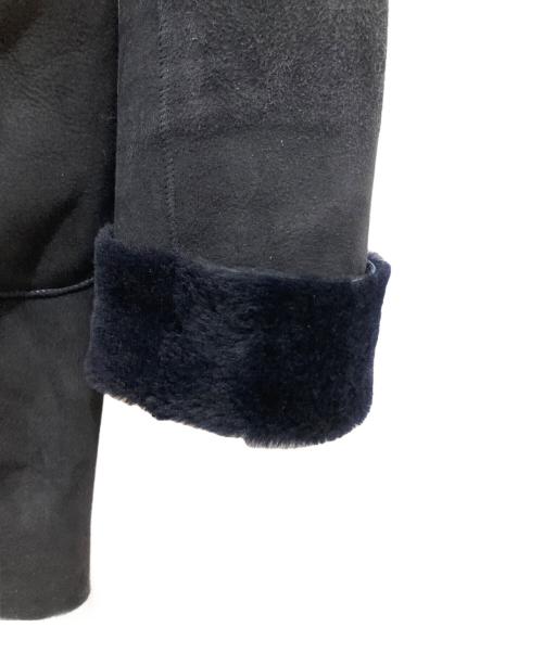 unknown（アンノウン）unknown (アンノウン) ムートンコート ネイビー サイズ:記載なしの為実寸参照の古着・服飾アイテム