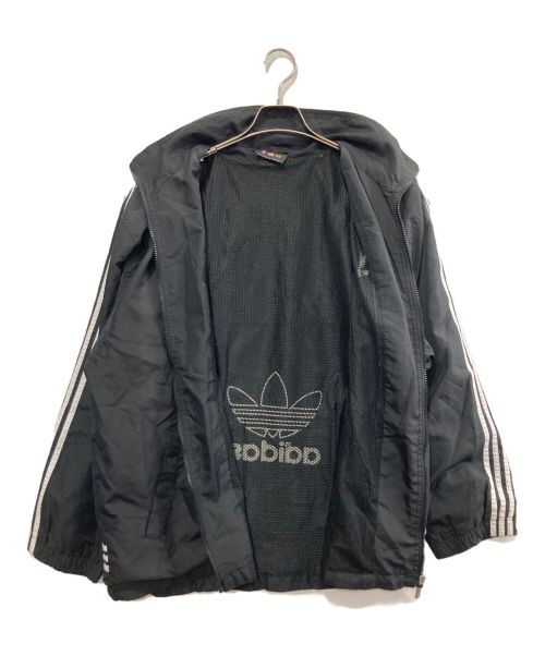 adidas（アディダス）adidas (アディダス) トランクトップジャージ/80's/万国旗タグ ブラック サイズ:Lの古着・服飾アイテム