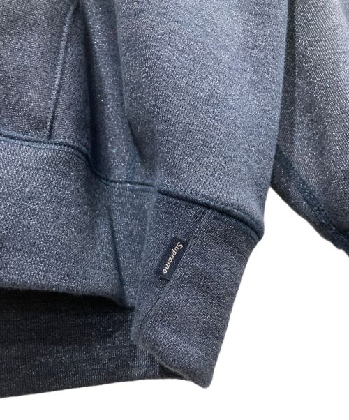 SUPREME（シュプリーム）Supreme (シュプリーム) GlitterArc HoodedSweatshirt ネイビー サイズ:XLの古着・服飾アイテム