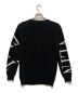 VALENTINO (ヴァレンティノ) ロゴウールカシミヤニット ブラック サイズ:S：22000円