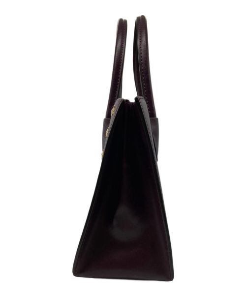 MICHAEL KORS（マイケル・コース）MICHAEL KORS (マイケルコース) Mercer Studded Leather Crossbody/ハンドバッグ/ショルダーバッグ パープルの古着・服飾アイテム