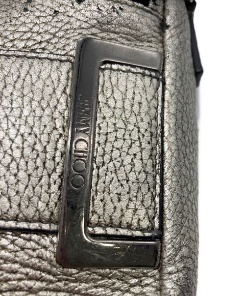 JIMMY CHOO（ジミーチュウ）JIMMY CHOO (ジミーチュウ) ショルダーバッグ シルバーの古着・服飾アイテム