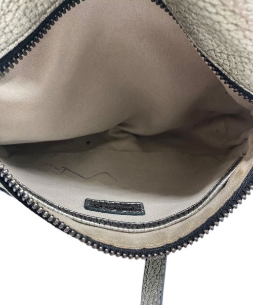 JIMMY CHOO（ジミーチュウ）JIMMY CHOO (ジミーチュウ) ショルダーバッグ シルバーの古着・服飾アイテム