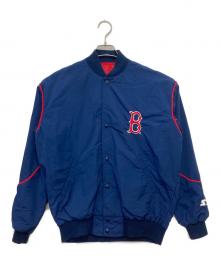 STARTER（スターター）の古着「スタジャン」｜ブルー