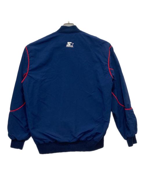 STARTER（スターター）STARTER (スターター) スタジャン ブルー サイズ:Mの古着・服飾アイテム