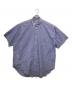 SEDAN ALL-PURPOSE（セダンオールパーパス）の古着「Striped Big BD S/S Shirt」｜ブルー