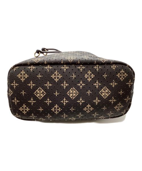 russet（ラシット）russet (ラシット) 2WAYレザーショルダーバッグ ベージュ×ブラックの古着・服飾アイテム