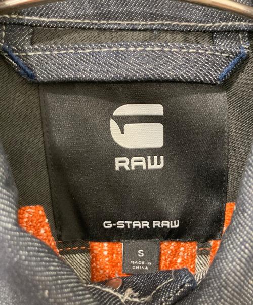 G-STAR RAW（ジースターロゥ）G-STAR RAW (ジースターロゥ) Arc Artwork Jacket インディゴ サイズ:Sの古着・服飾アイテム