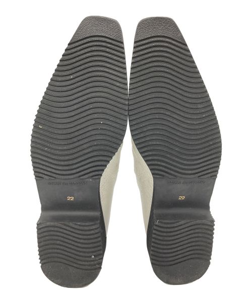 tricot COMME des GARCONS（トリココムデギャルソン）tricot COMME des GARCONS (トリココムデギャルソン) ポインテッドトゥシューズ シルバー サイズ:22cmの古着・服飾アイテム