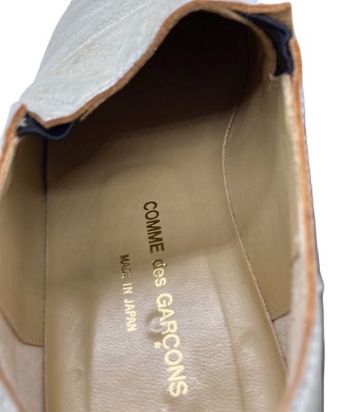 tricot COMME des GARCONS（トリココムデギャルソン）tricot COMME des GARCONS (トリココムデギャルソン) ポインテッドトゥシューズ シルバー サイズ:22cmの古着・服飾アイテム