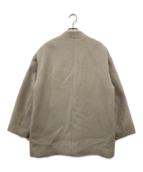 green label relaxing（グリーンレーベルリラクシング）green label relaxing (グリーンレーベルリラクシング) ヴィクトリアン ウール ハーフコート ベージュ サイズ:38の古着・服飾アイテム