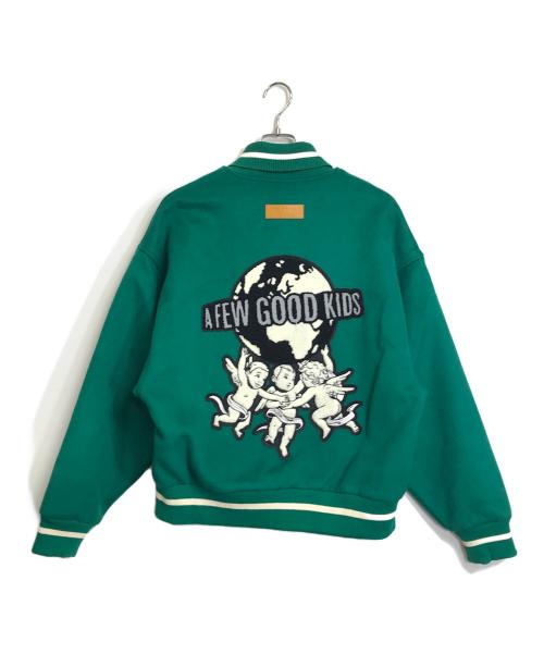 A FEW GOOD KIDS（アフューグッドキッズ）A FEW GOOD KIDS (アフューグッドキッズ) スタジャン グリーン サイズ:Sの古着・服飾アイテム