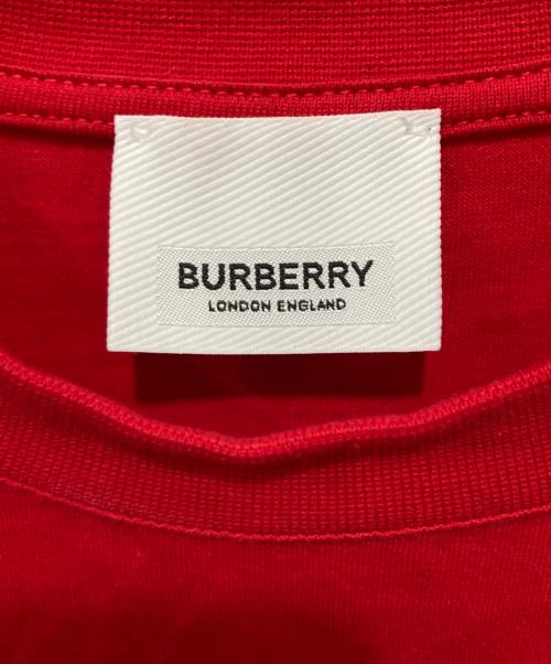 BURBERRY（バーバリー）BURBERRY (バーバリー) KINGDOM PRINT TEE レッド サイズ:XSの古着・服飾アイテム