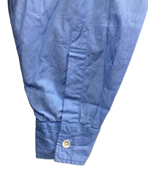 nuterm（ニュータム）nuterm (ニュータム) ALAN Buggy Fit Shirts ブルー サイズ:Mの古着・服飾アイテム
