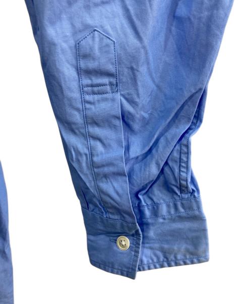 nuterm（ニュータム）nuterm (ニュータム) ALAN Buggy Fit Shirts ブルー サイズ:Mの古着・服飾アイテム