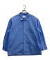 nuterm（ニュータム）の古着「ALAN Buggy Fit Shirts」｜ブルー