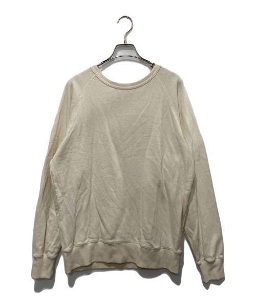 MIXTA（ミクスタ）MIXTA (ミクスタ) プリントスウェット/USA製 アイボリー サイズ:Lの古着・服飾アイテム