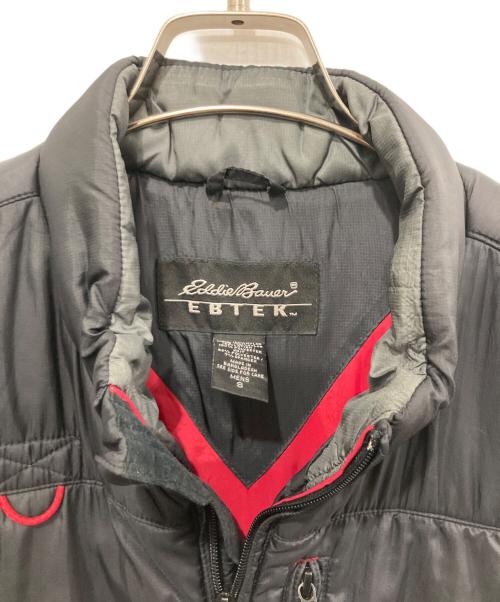 EBTEK（イービーテック）EBTEK (イービーテック) Eddie Bauer (エディーバウアー) ナイロンベスト ブラック サイズ:Sの古着・服飾アイテム