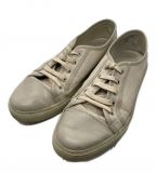 GUCCIグッチ）の古着「GGキャンバスローカットスニーカー」｜ベージュ